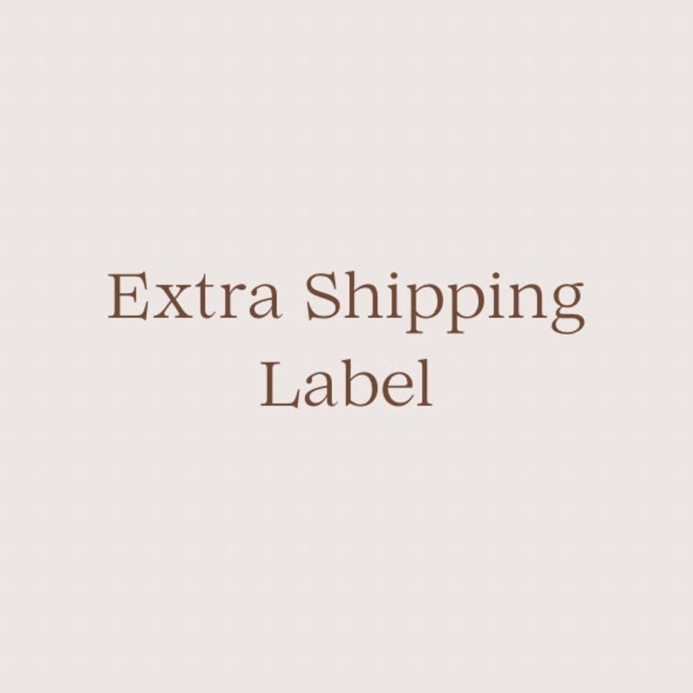 VROOM VROOM 🚛📦 Extra Shipping Label 🛍️